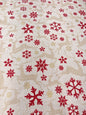 REINDEER SNOWFLAKE – CHRISTMAS 100% COTTON PRINT – 2 COLOURWAYS – 135–136.5cm WIDE