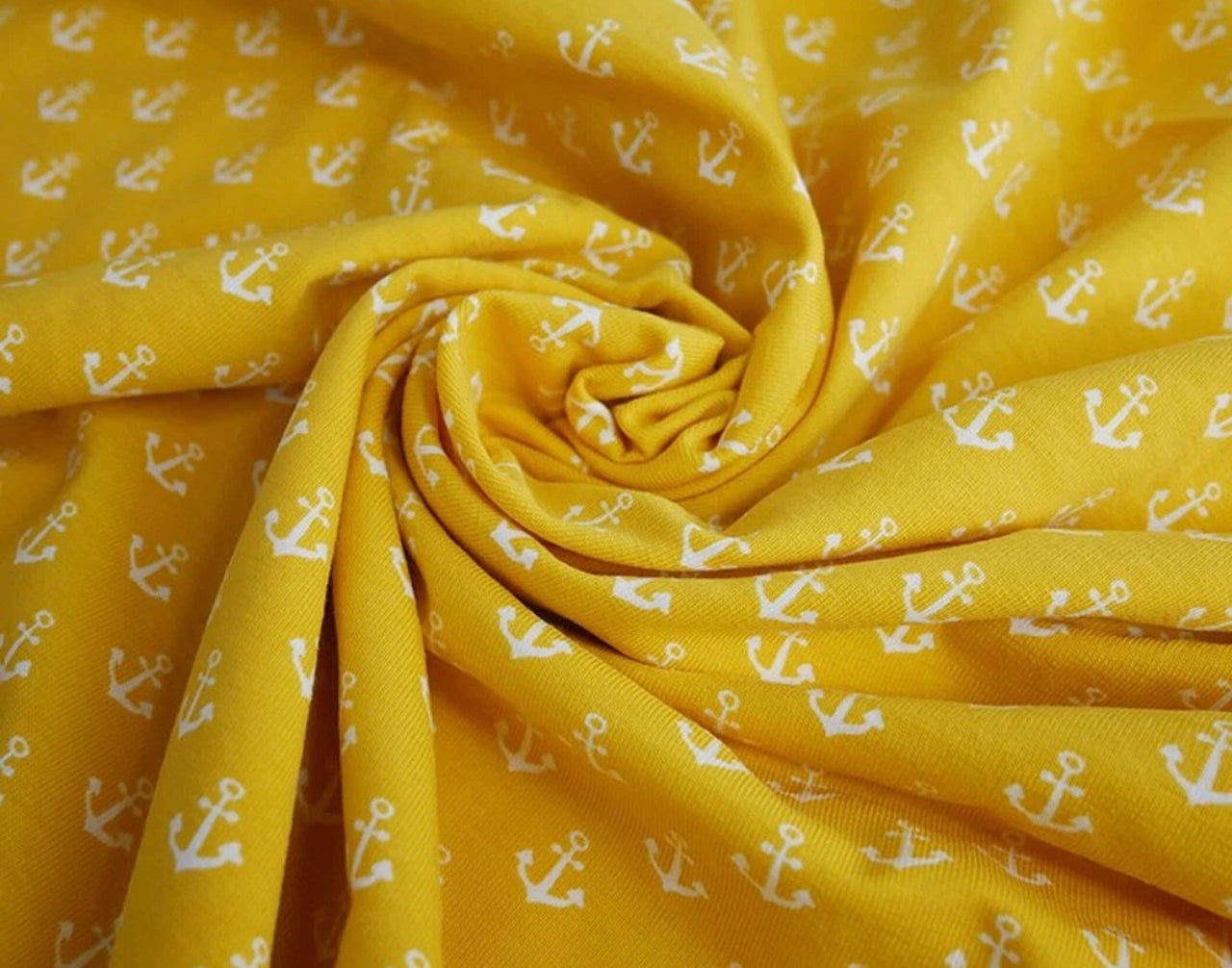 ANCHOR POINT – COTTON JERSEY STRETCH FABRIC – 141cm WIDE