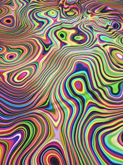 SWIRLY ILLUSION – LITTLE JOHNNY COTTON JERSEY – 95% COTTON / 5% ELASTANE – 148cm WIDE