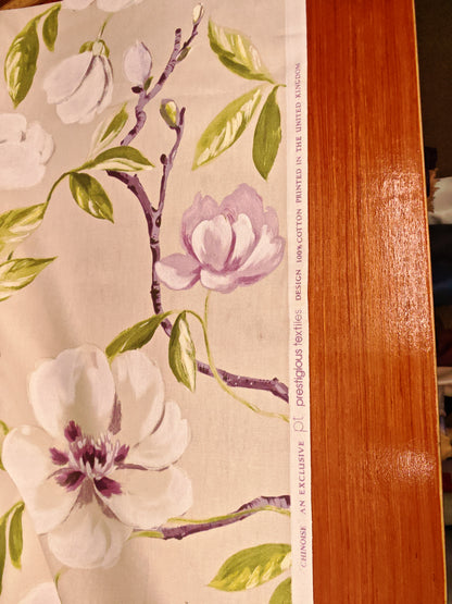 CHINOISE – PRESTIGIOUS TEXTILES – HALF PANAMA COTTON FABRIC – 141cm WIDE