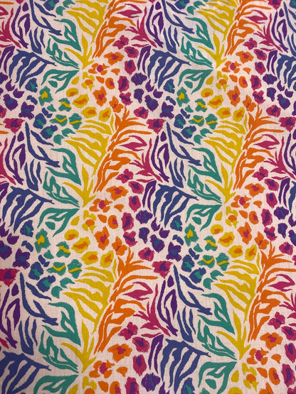 Wild Botanical Polycotton (4 Colourways) – 110cm / 43" – Polycotton – 3m Piece