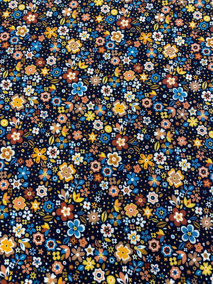 WOODLAND MEADOW FLORAL – SHOLTO DRUMLANRIG TAPESTRY – RAYON FABRIC – 143cm WIDE